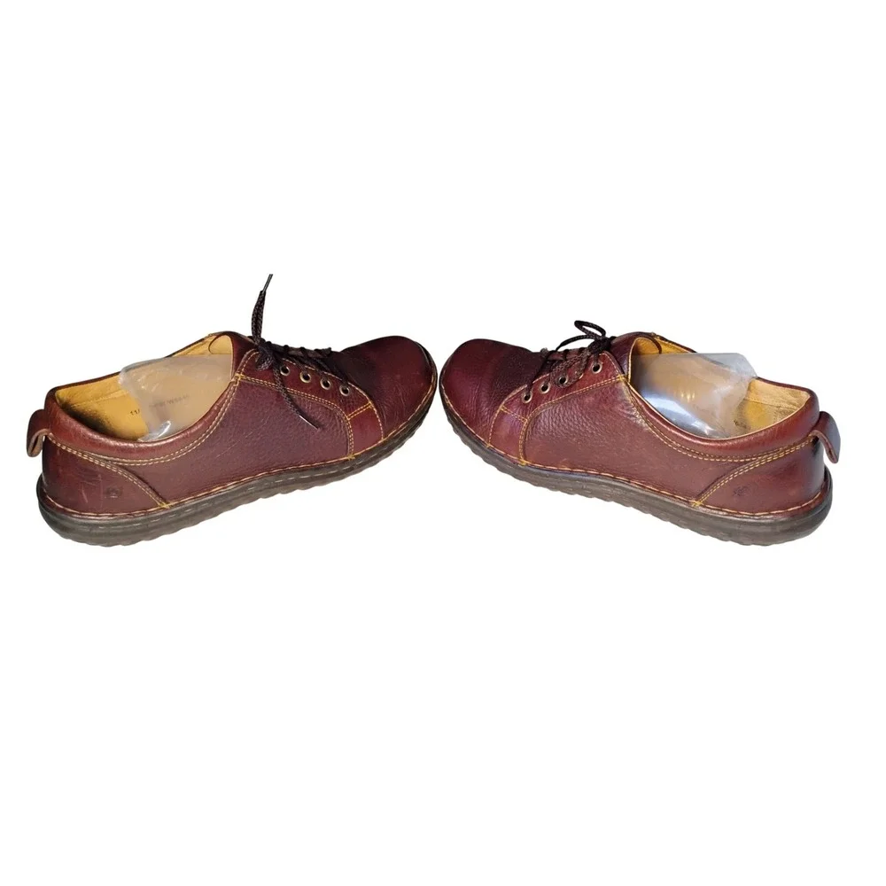 Born Men's‎ Leather Oxford Shoes Size 11 Brown Lace Up Comfort Dress Casual